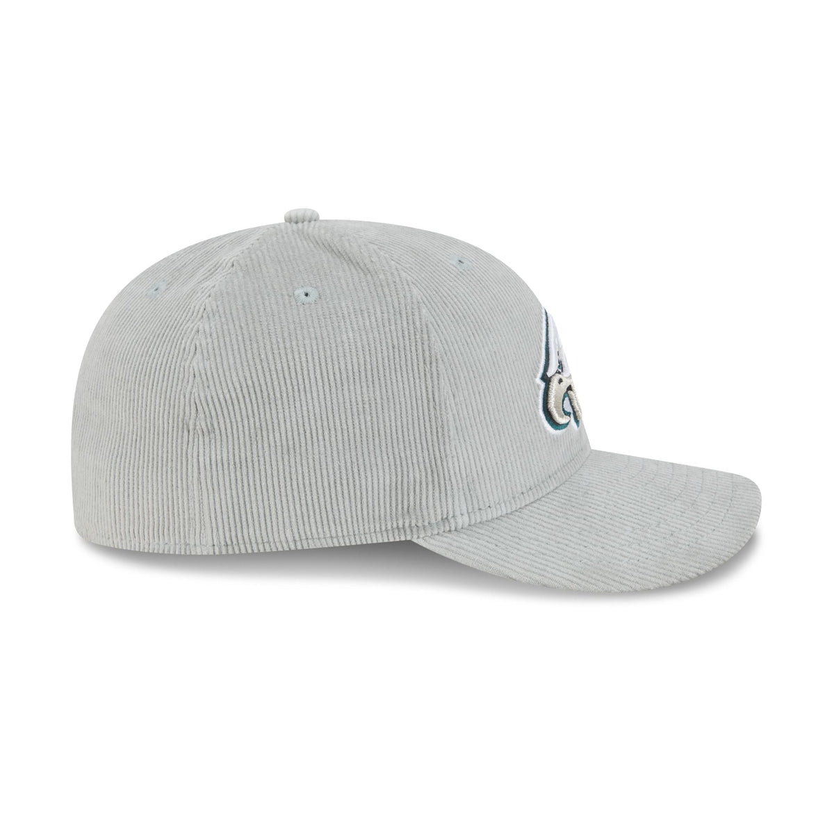 Philadelphia Eagles Light Gray Corduroy 59FIFTY Fitted Hat