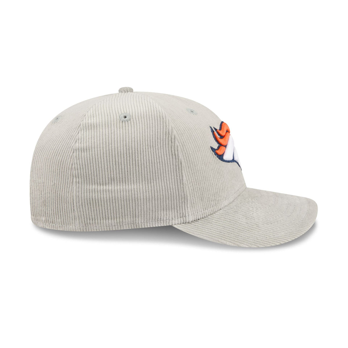 Denver Broncos Light Gray Corduroy 59FIFTY Fitted Hat