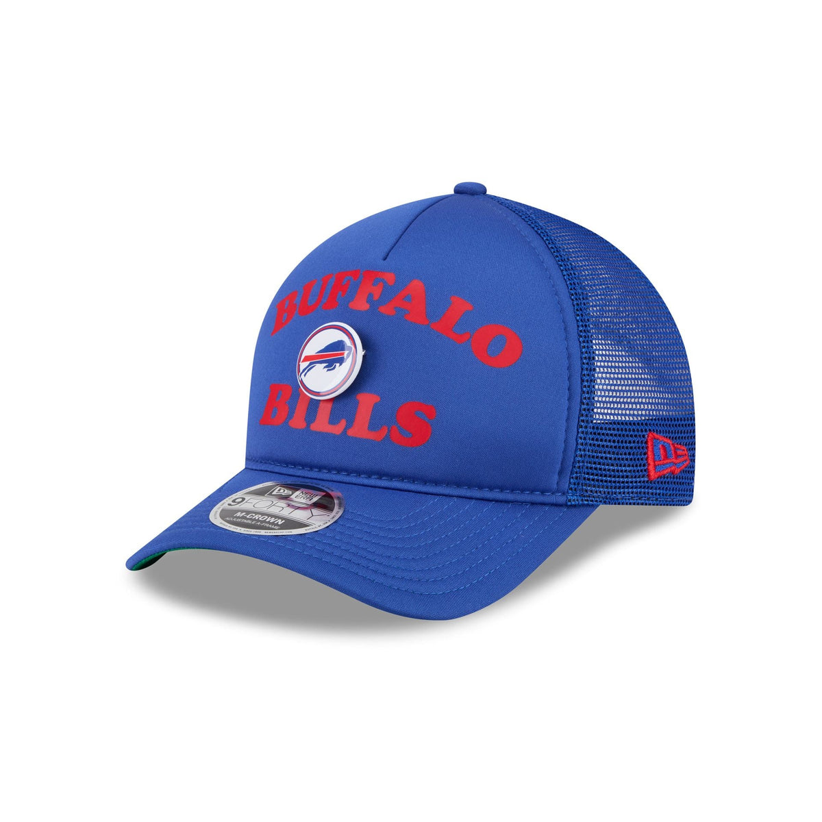 Buffalo Bills Button 9FORTY M-Crown A-Frame Trucker Hat