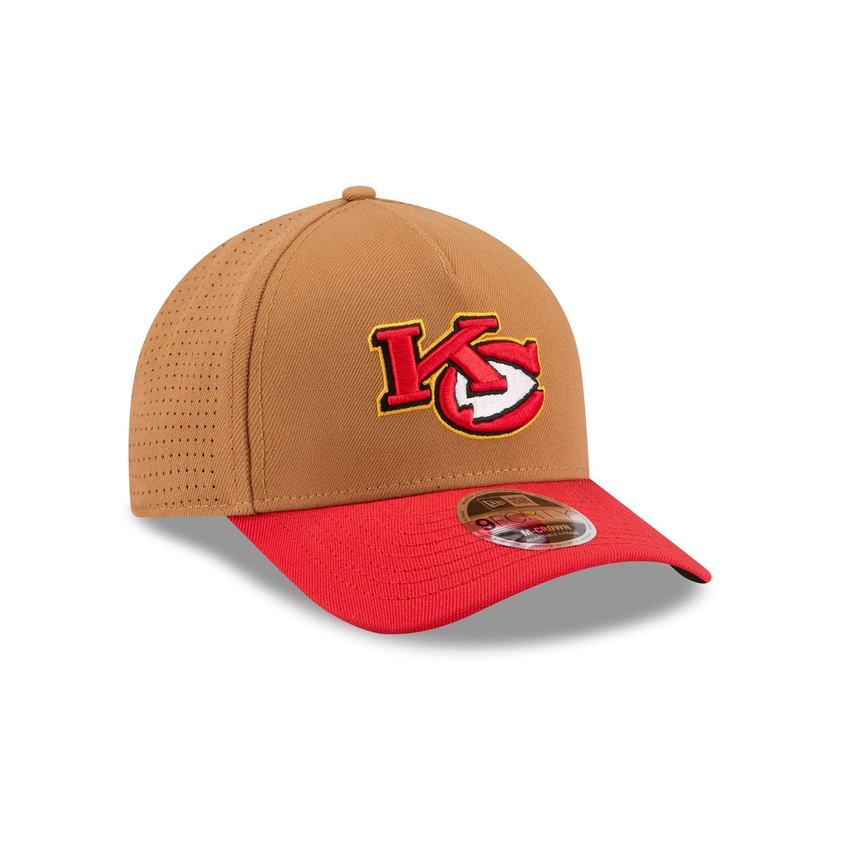 Kansas City Chiefs Deceptor Bronze 9FORTY M-Crown A-Frame Snapback Hat