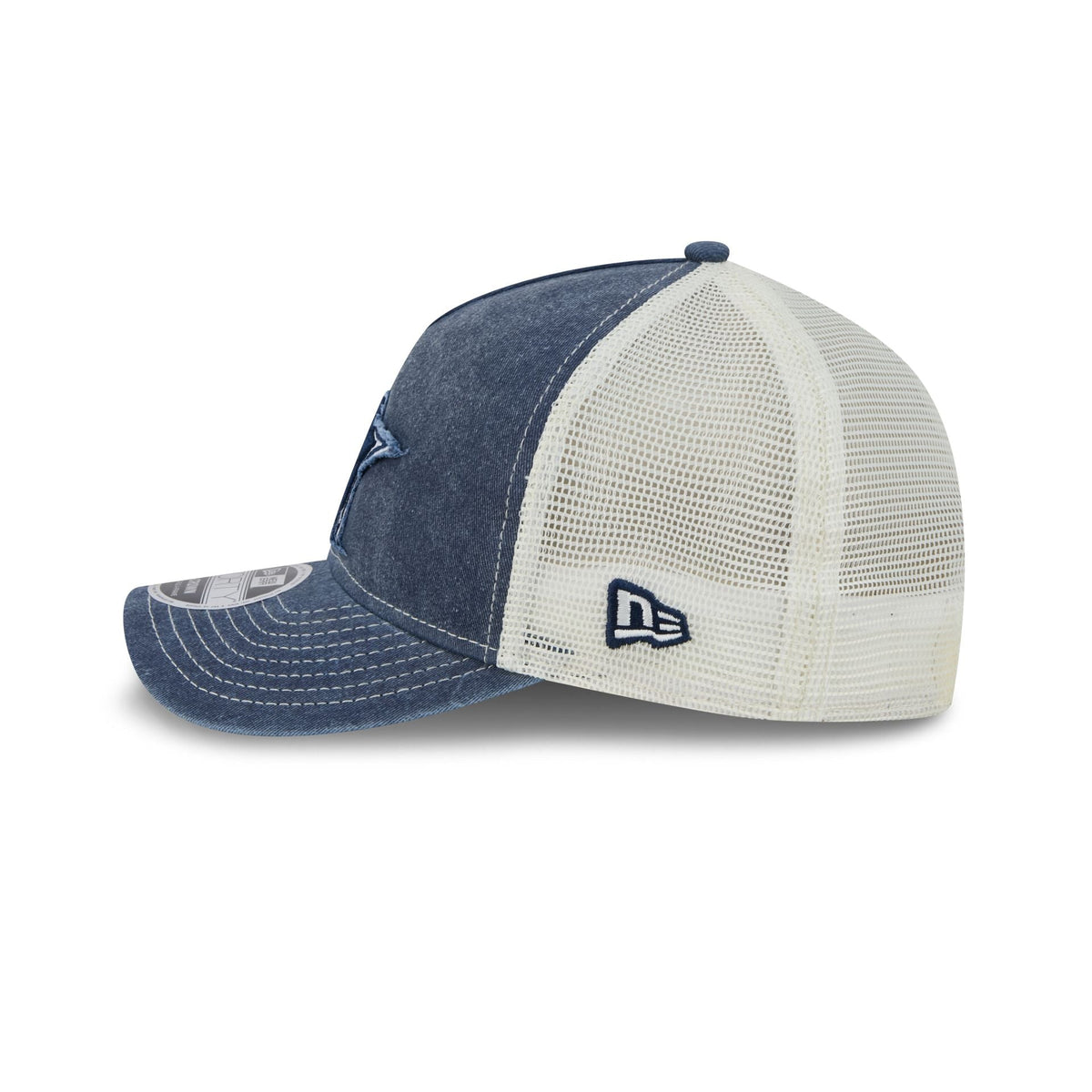 Dallas Cowboys Frayed Logo 9FORTY M-Crown A-Frame Trucker Hat