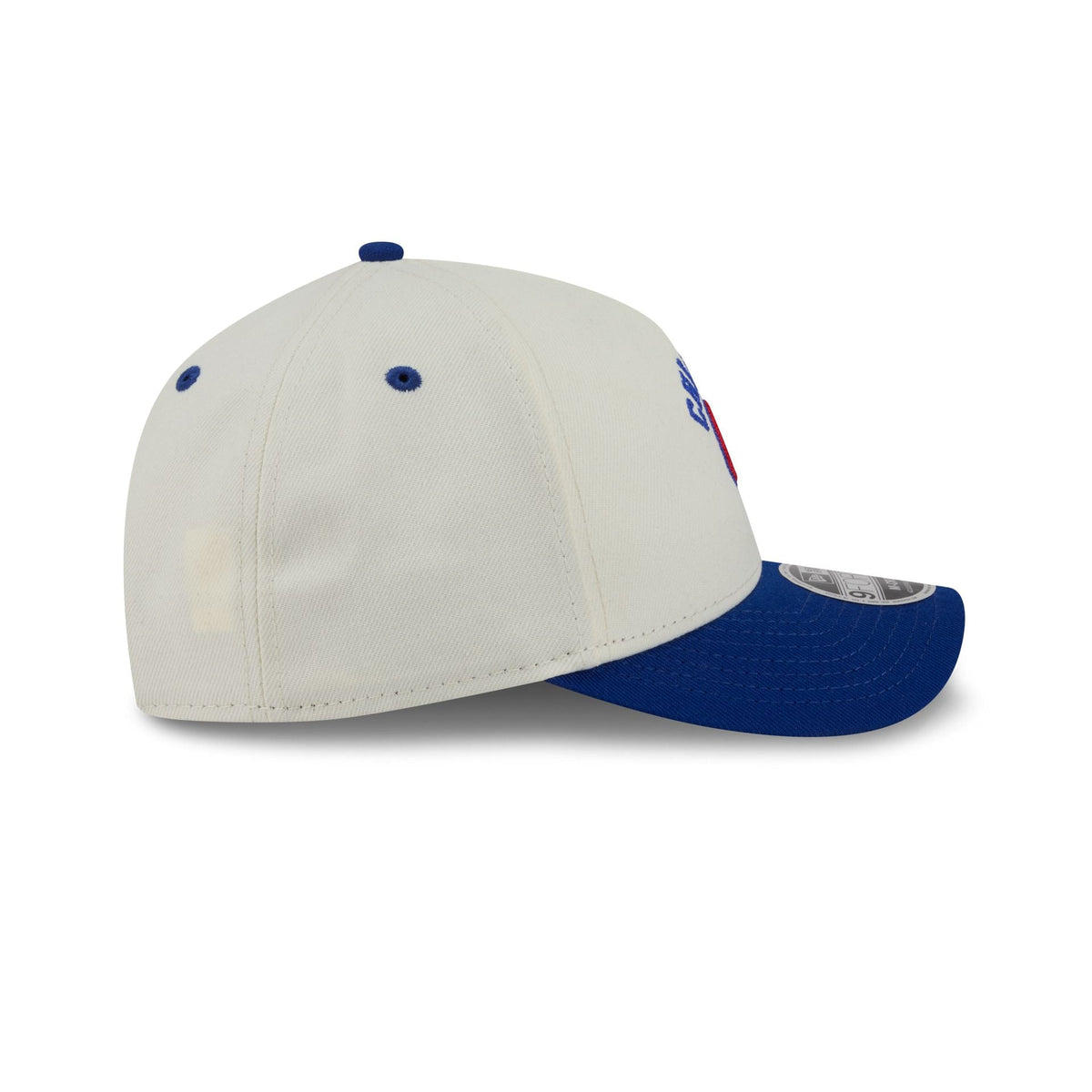 Chicago Cubs Arched Graphic Chrome White 9FORTY M-Crown A-Frame Snapback Hat
