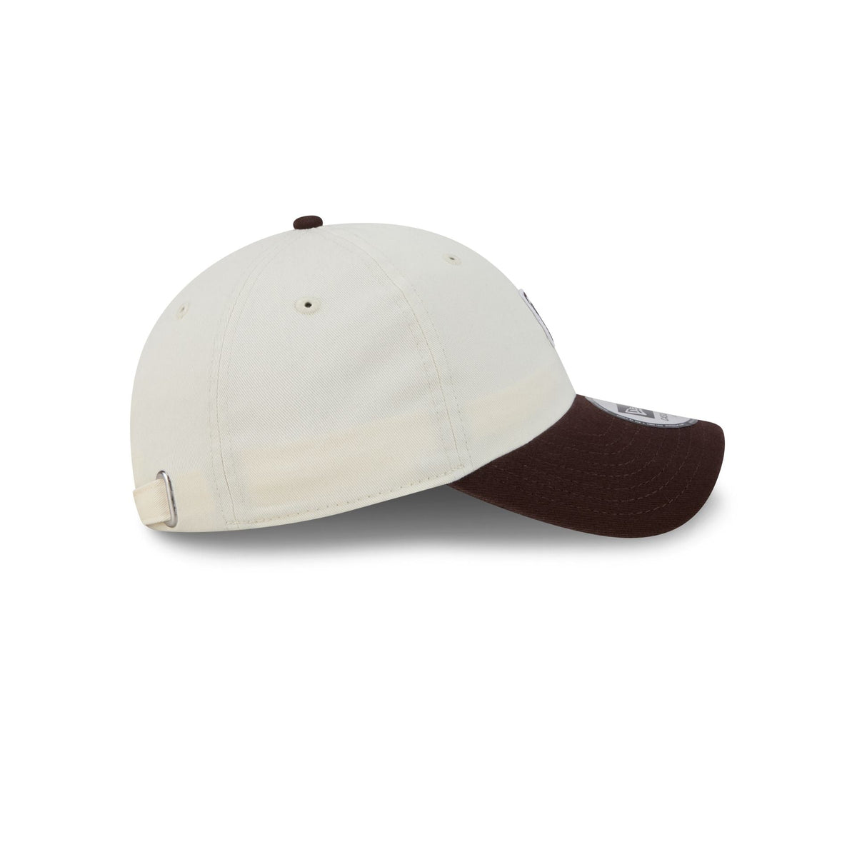 San Diego Padres Mini Logo Chrome White Casual Classic Adjustable Hat