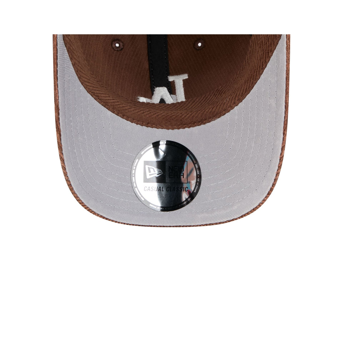 Los Angeles Dodgers Washed Brown Corduroy Casual Classic Adjustable Hat