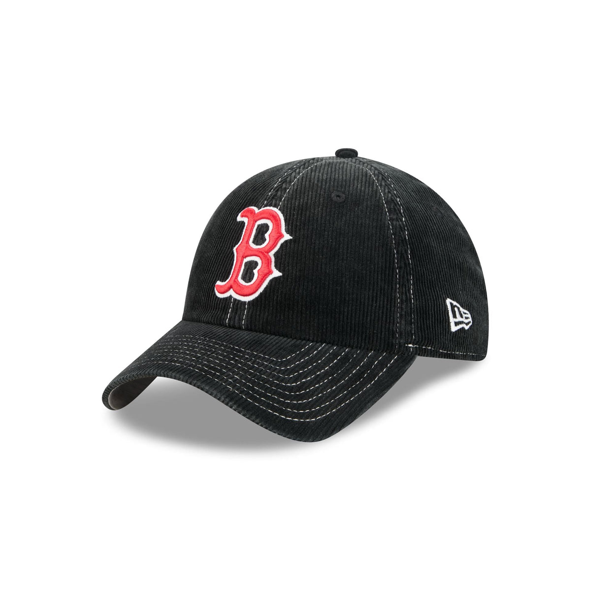 Boston Red Sox Washed Black Corduroy Casual Classic Adjustable Hat