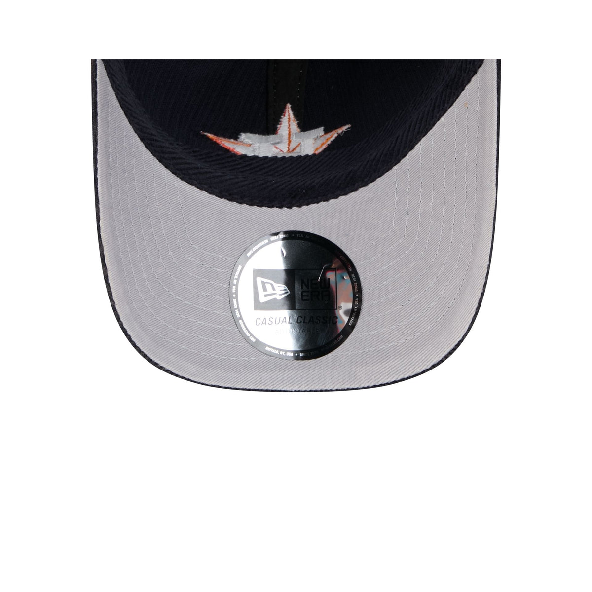 Houston Astros Washed Corduroy Casual Classic Adjustable Hat