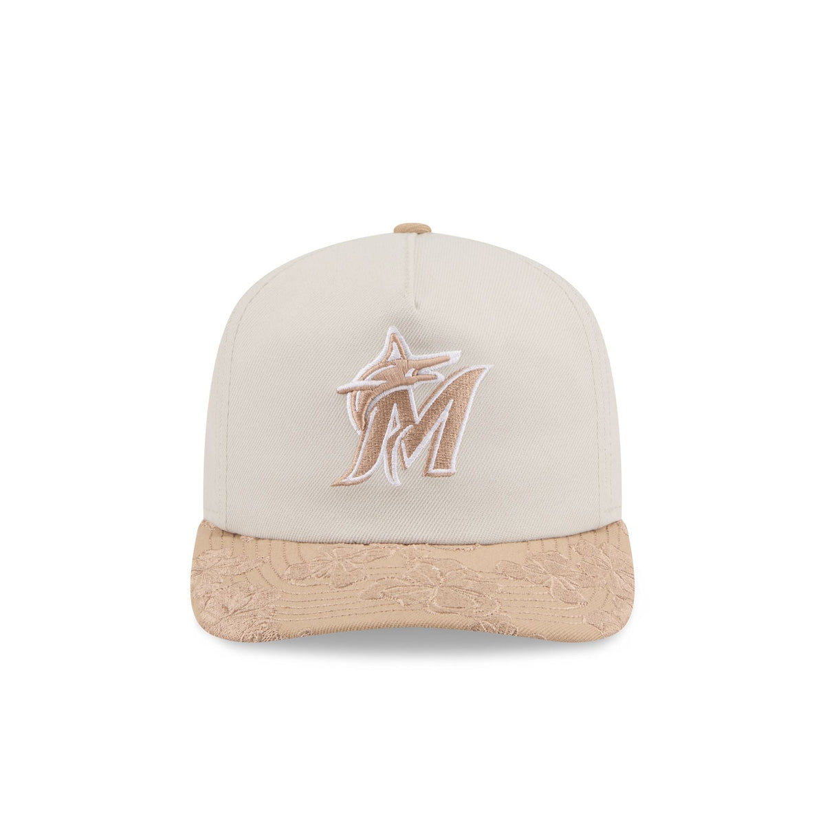 Miami Marlins Stone Floral 19TWENTY Adjustable Hat