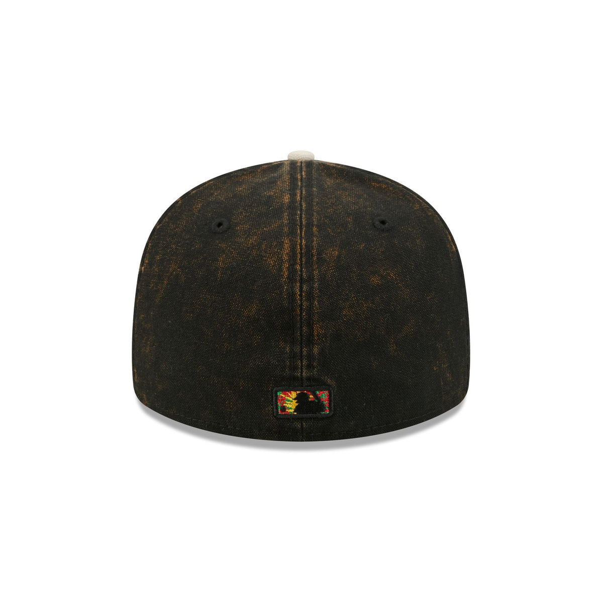 Just Caps Tie Dye Logo Los Angeles Angels 59FIFTY Fitted Hat