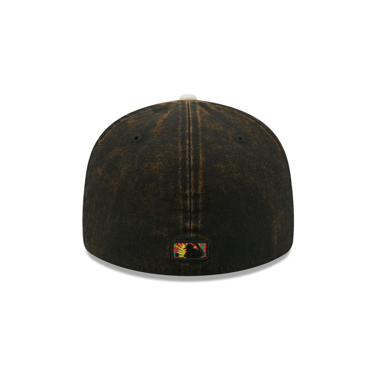 Just Caps Tie Dye Logo Miami Marlins 59FIFTY Fitted Hat