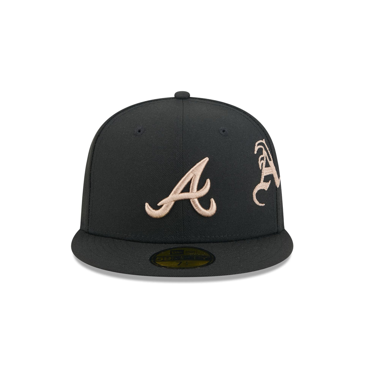 Atlanta Braves Gothic Lettering 59FIFTY Fitted Hat