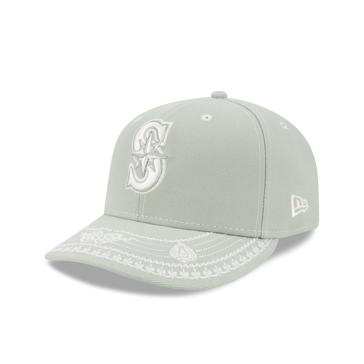 Seattle Mariners Everest Green Stitched 59FIFTY Fitted Hat