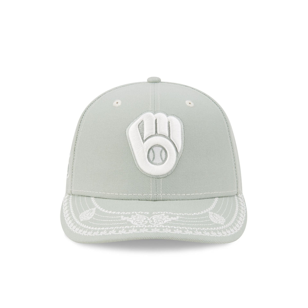 Milwaukee Brewers Everest Green Stitched 59FIFTY Fitted Hat