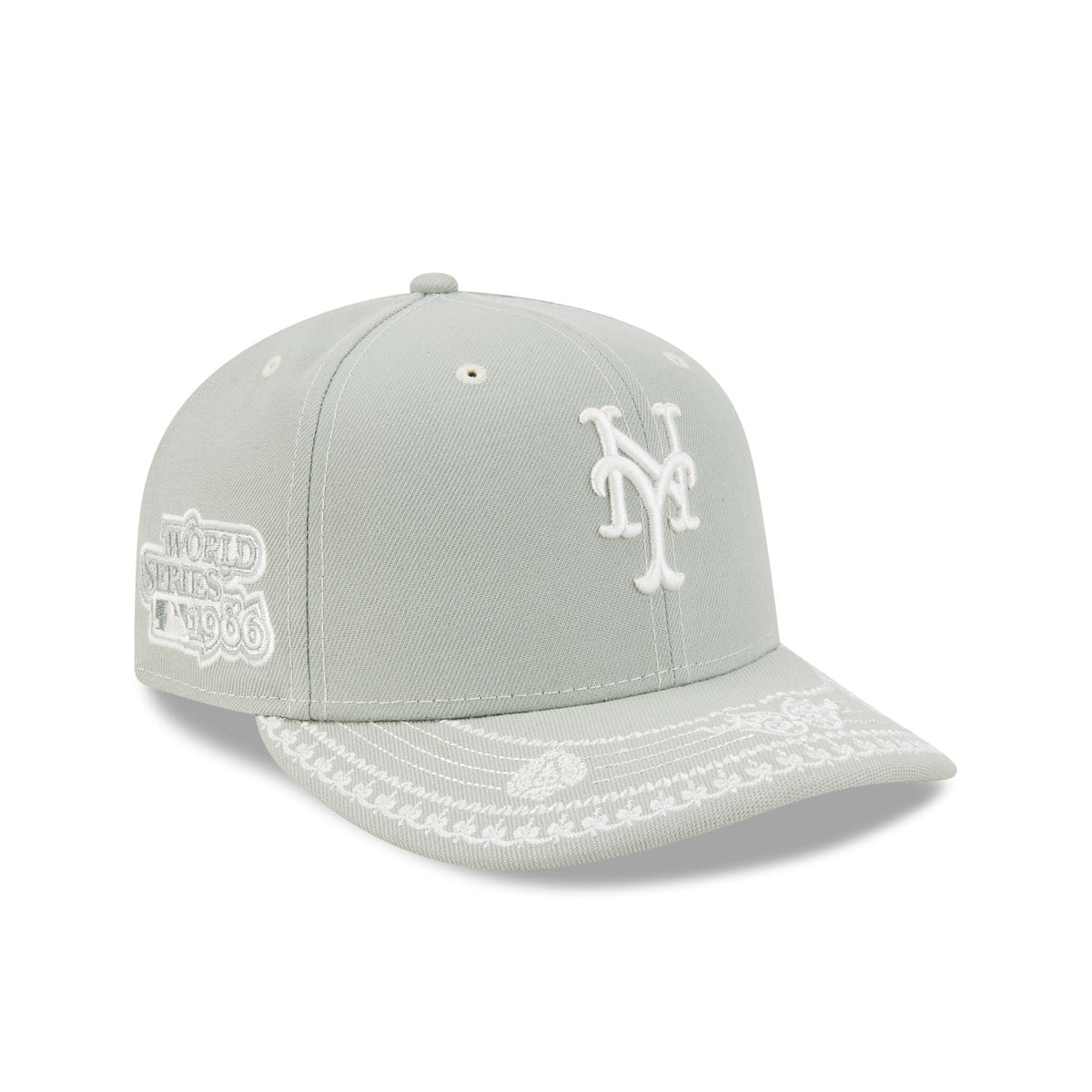 New York Mets Everest Green Stitched 59FIFTY Fitted Hat