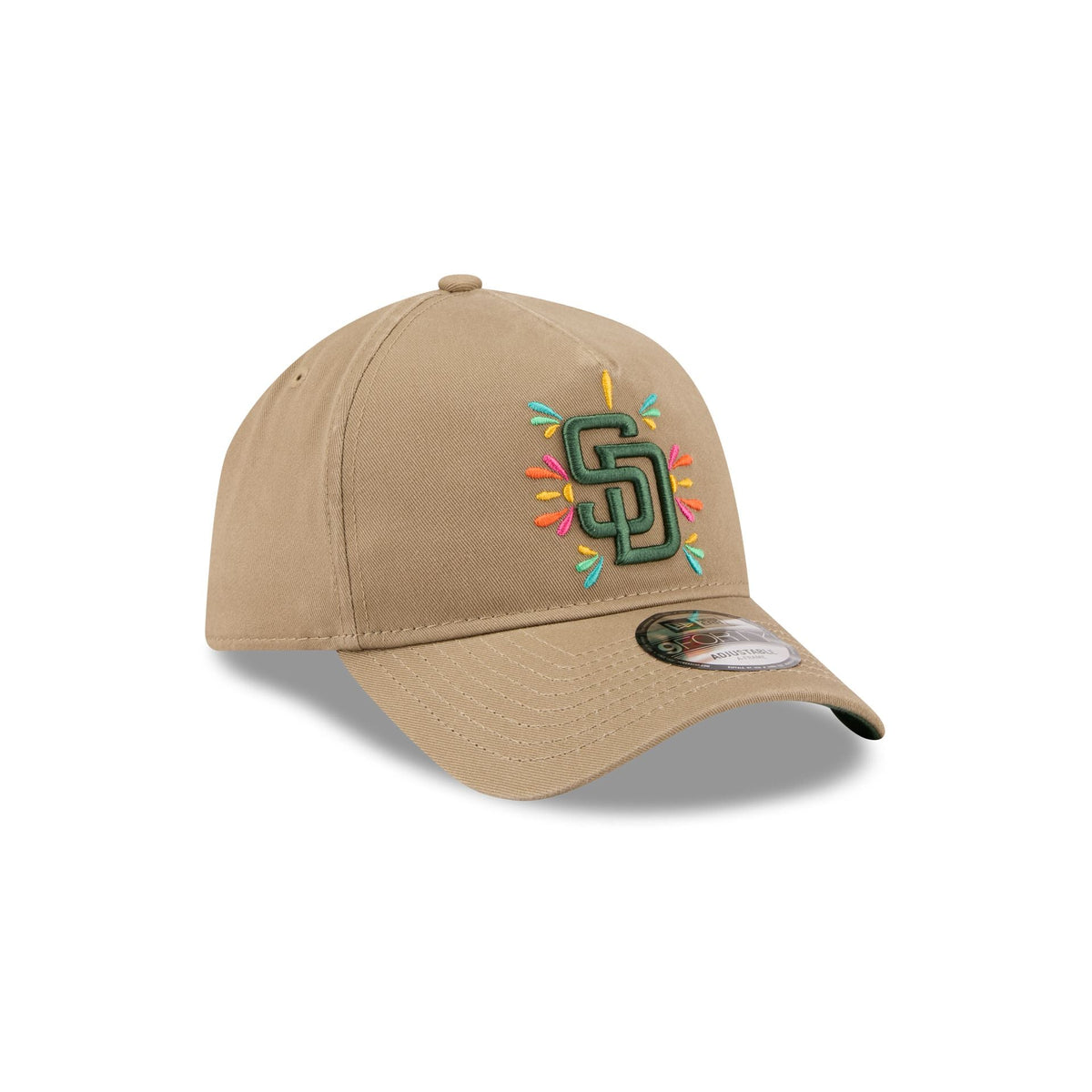 San Diego Padres Vibrant Festivities 9FORTY A-Frame Snapback Hat