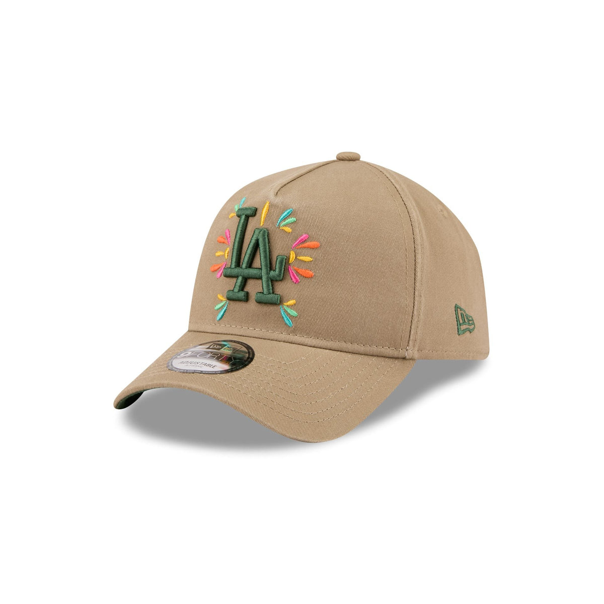 Los Angeles Dodgers Vibrant Festivities 9FORTY A-Frame Snapback Hat