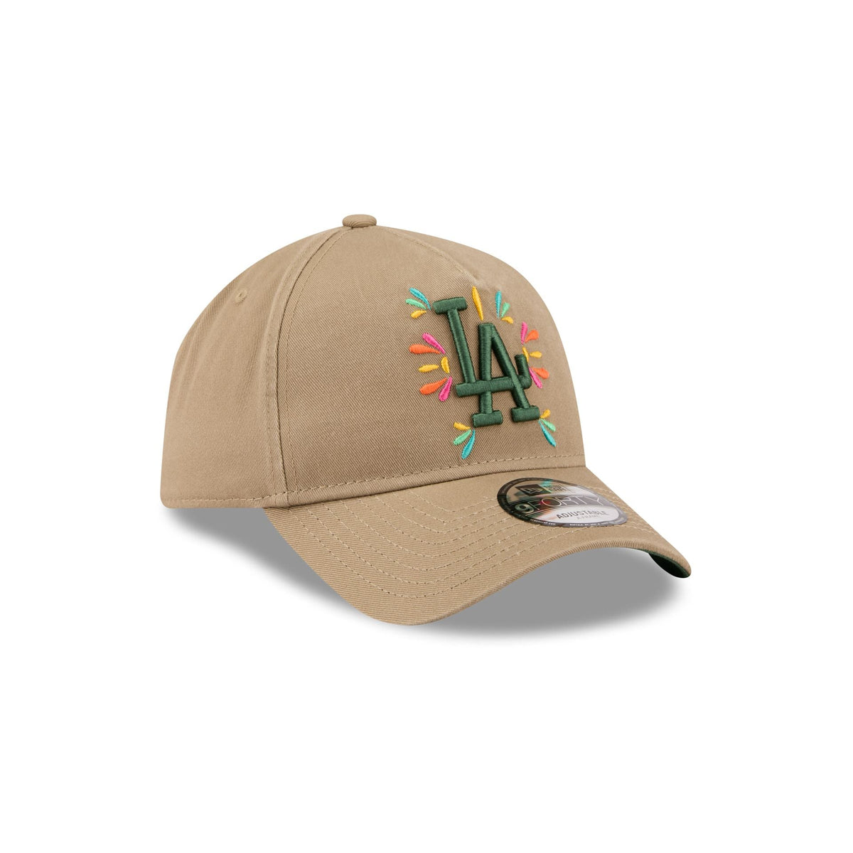 Los Angeles Dodgers Vibrant Festivities 9FORTY A-Frame Snapback Hat