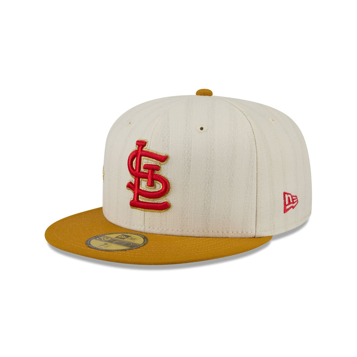 St. Louis Cardinals Chrome Herringbone 59FIFTY Fitted Hat