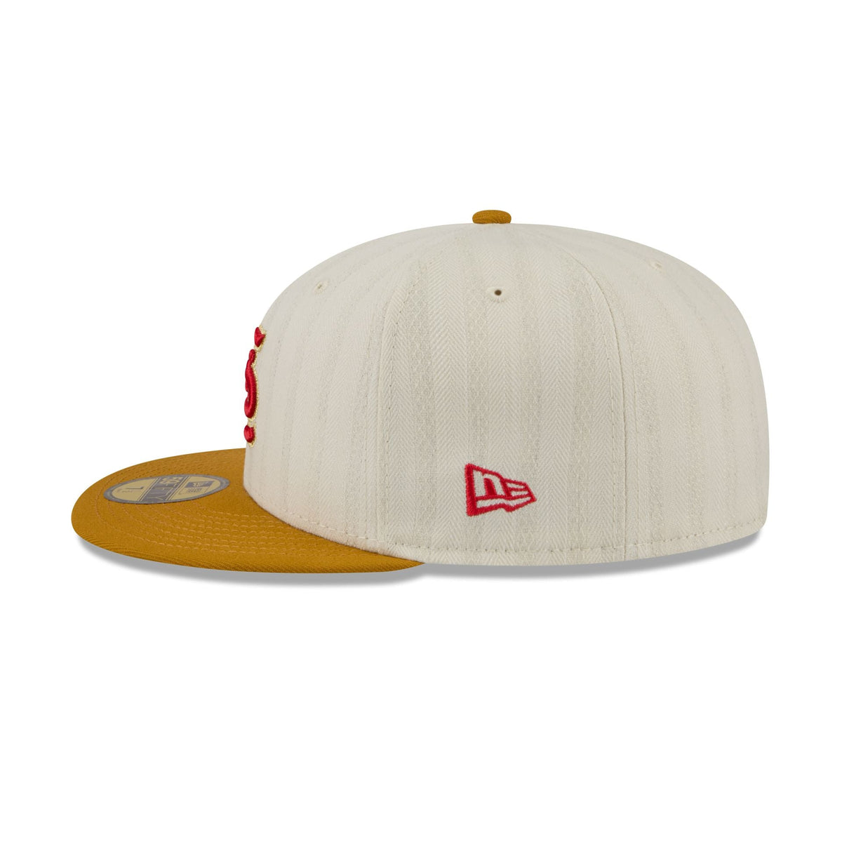 St. Louis Cardinals Chrome Herringbone 59FIFTY Fitted Hat