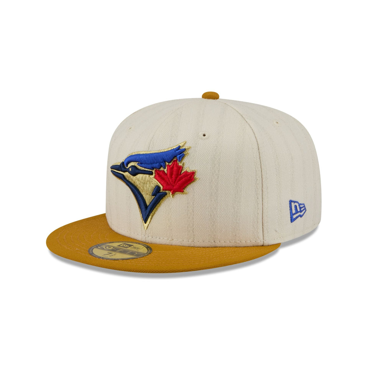 Toronto Blue Jays Chrome Herringbone 59FIFTY Fitted Hat