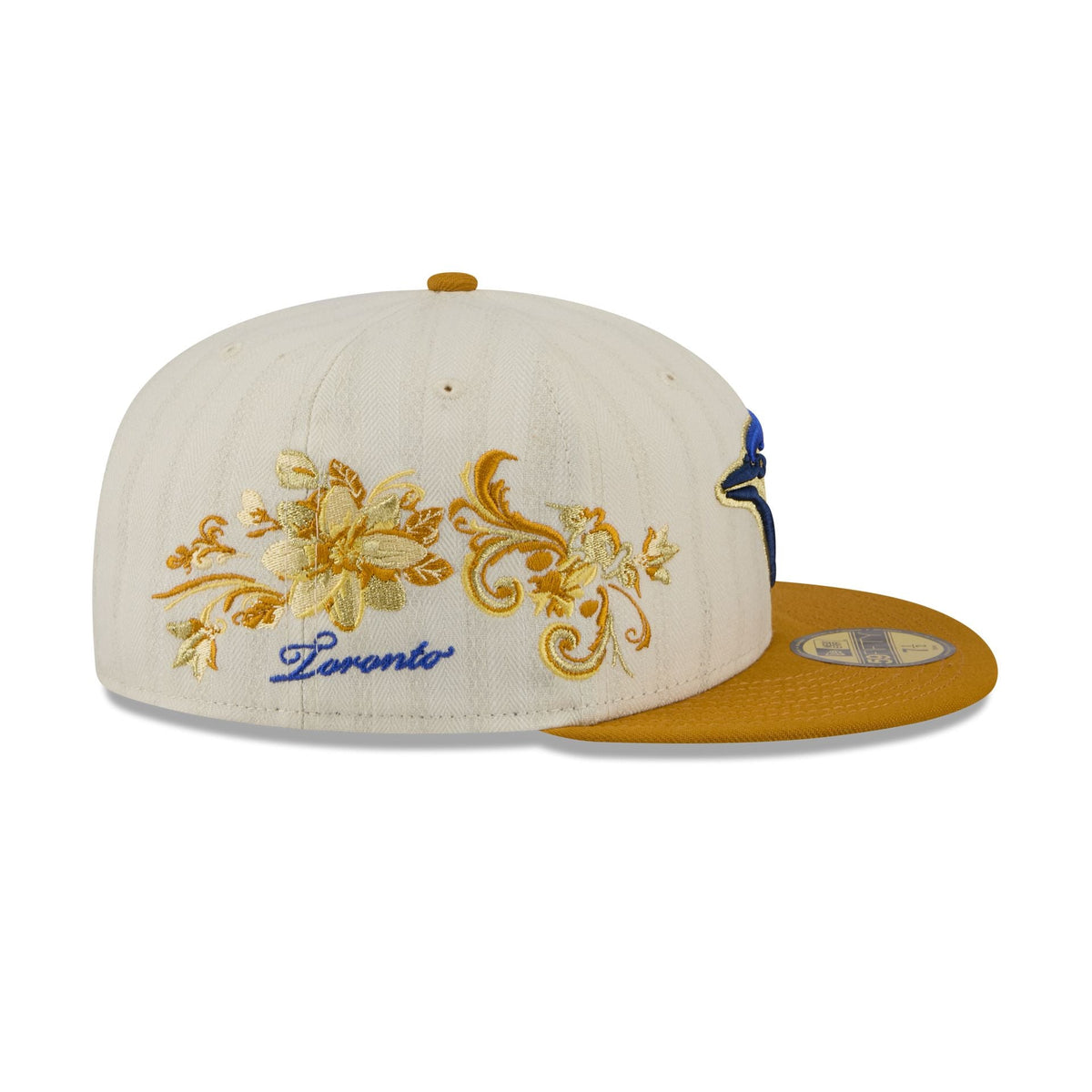 Toronto Blue Jays Chrome Herringbone 59FIFTY Fitted Hat