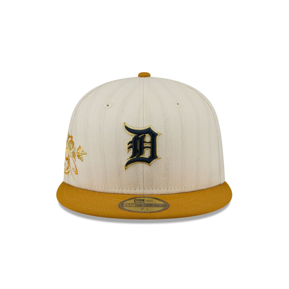Detroit Tigers Chrome Herringbone 59FIFTY Fitted Hat