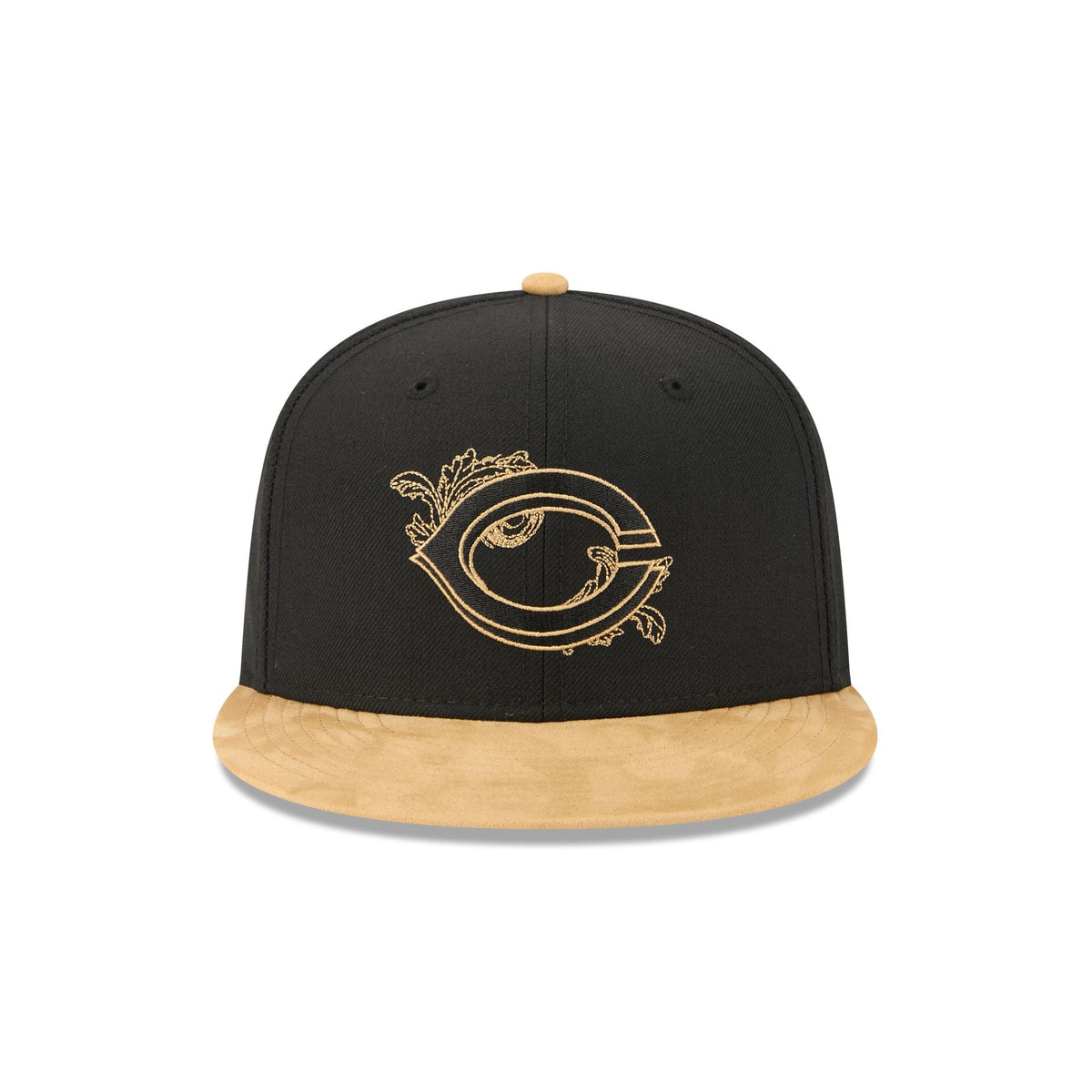 Cincinnati Reds Black Wool 59FIFTY Fitted Hat