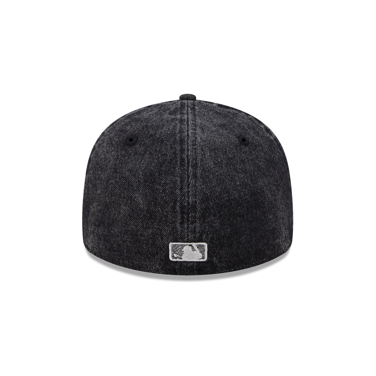 Chicago Cubs Black Denim Low Profile 59FIFTY Fitted Hat