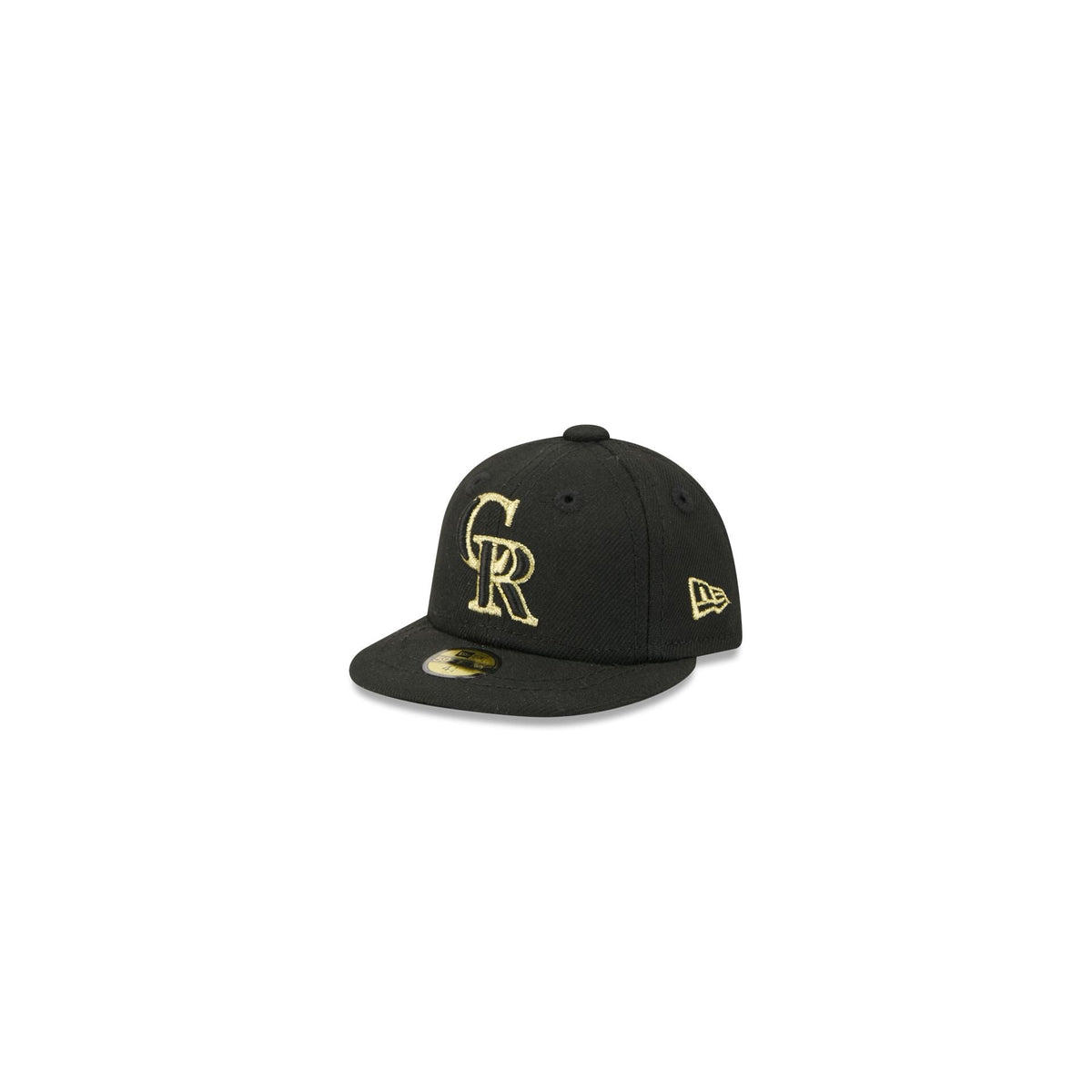 Colorado Rockies Gold Logo Mini 59FIFTY Fitted Hat