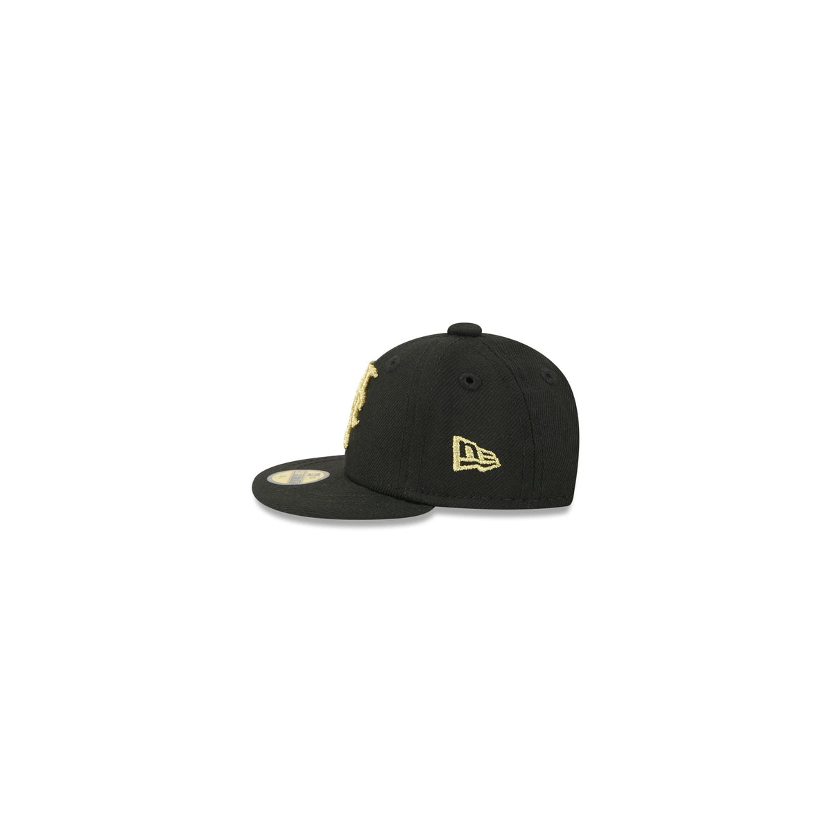 New York Mets Gold Logo Mini 59FIFTY Fitted Hat