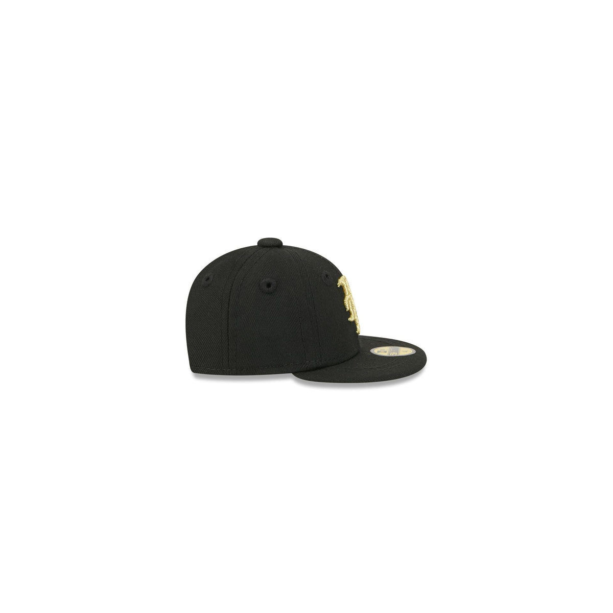 New York Mets Gold Logo Mini 59FIFTY Fitted Hat