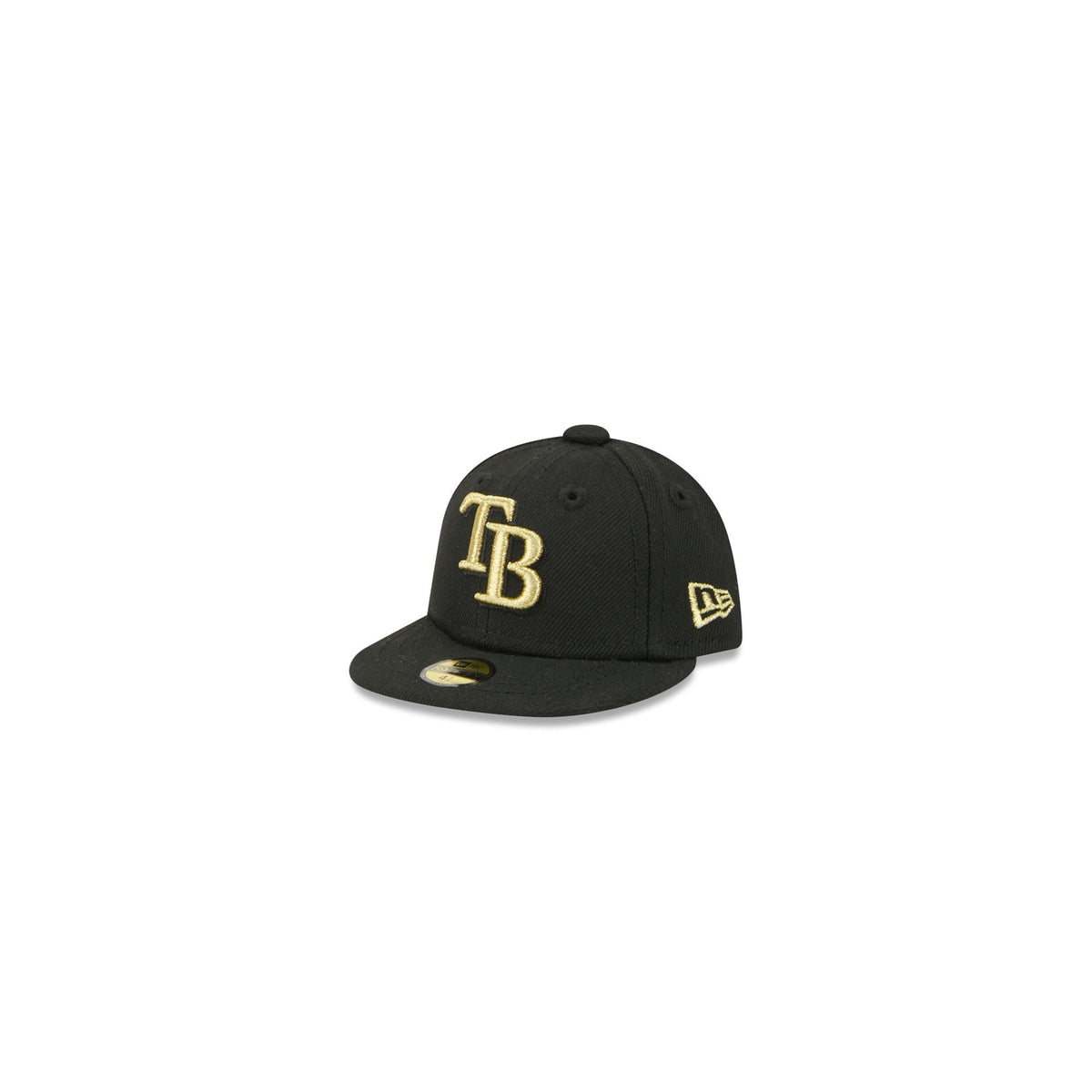 Tampa Bay Rays Gold Logo Mini 59FIFTY Fitted Hat