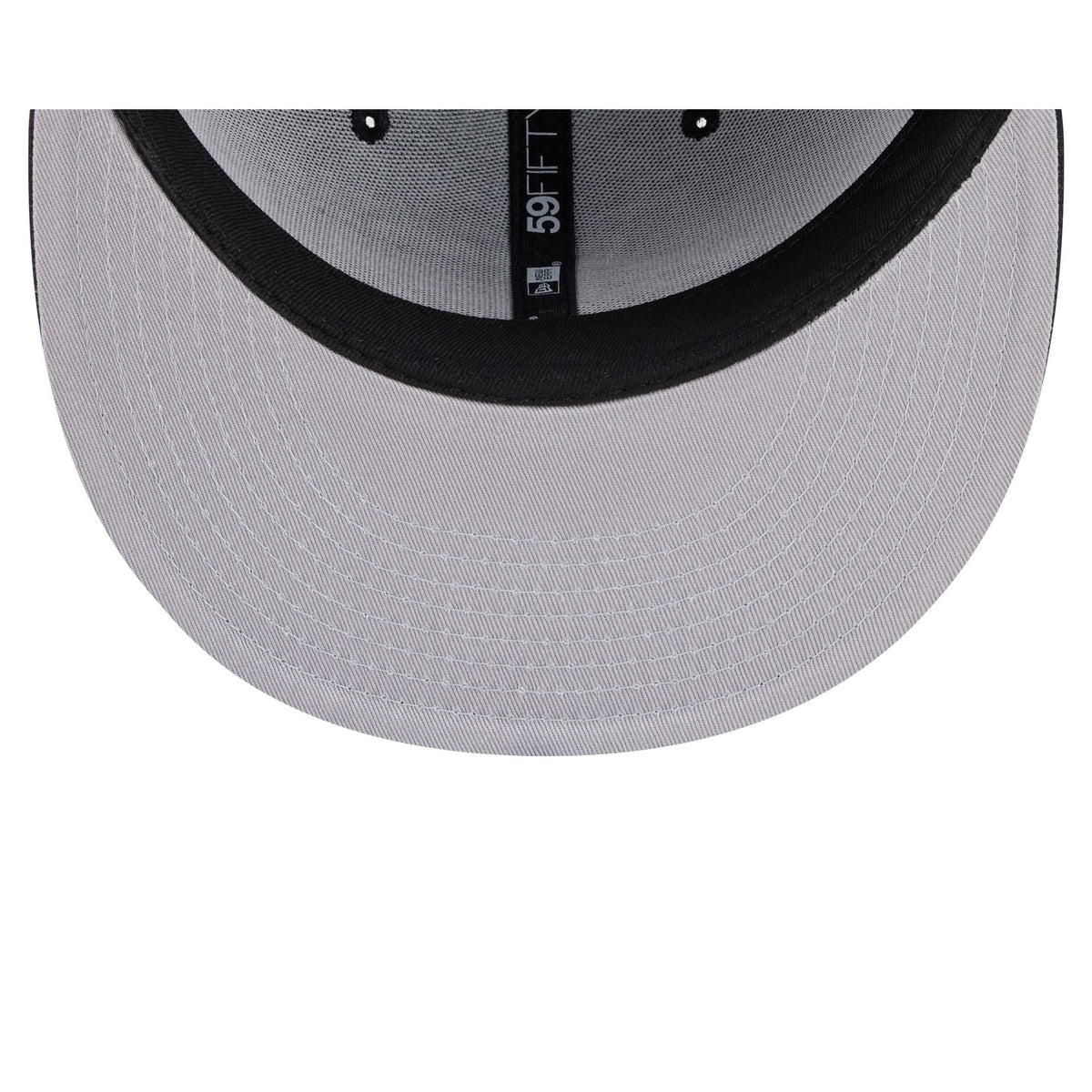New York Yankees Black and White Basic 59FIFTY Fitted Hat