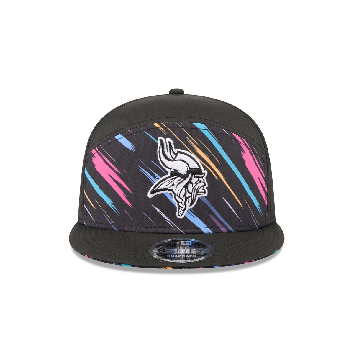 Minnesota Vikings 2026 Crucial Catch Split Panel 9FIFTY Snapback Hat