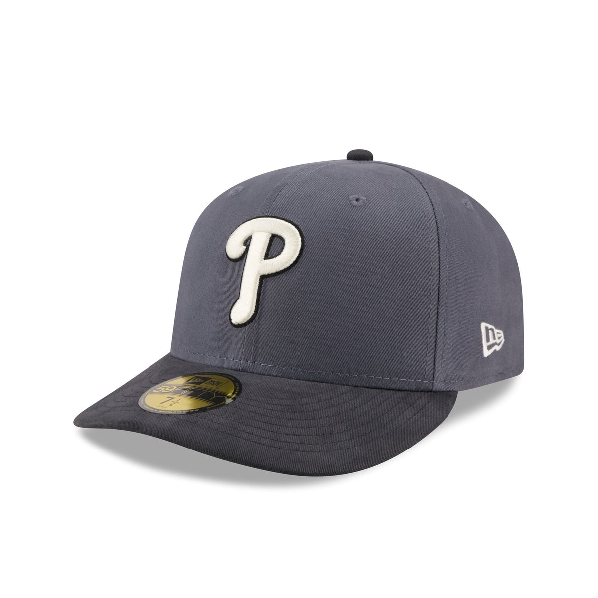 Philadelphia Phillies Graphite Twill 59FIFTY Fitted Hat