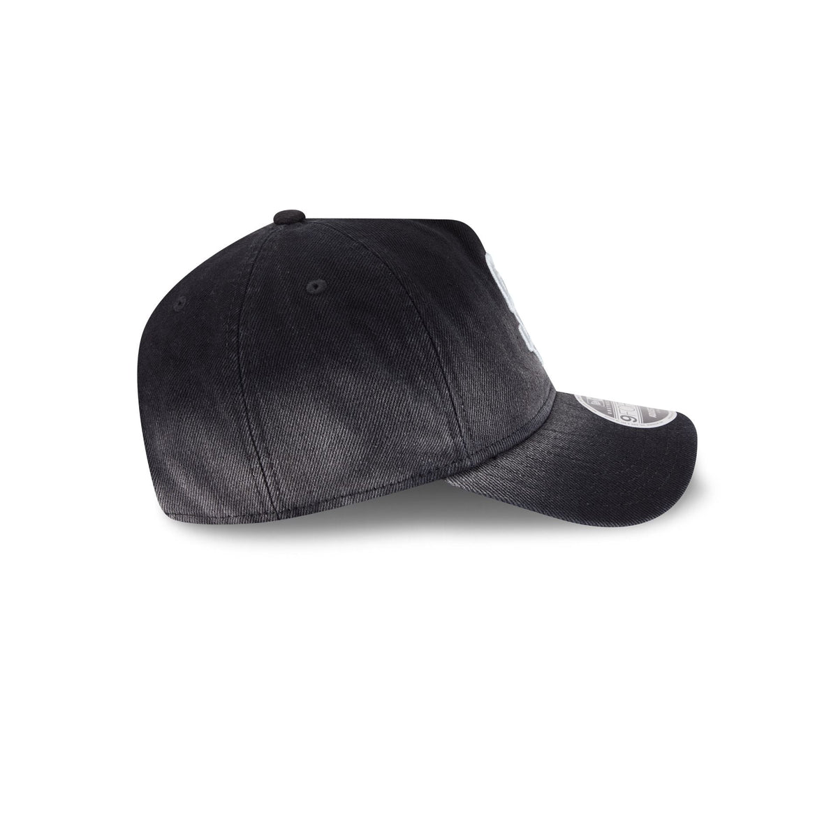 San Diego Padres Washed Black Denim 9FORTY A-Frame Unstructured Snapback Hat
