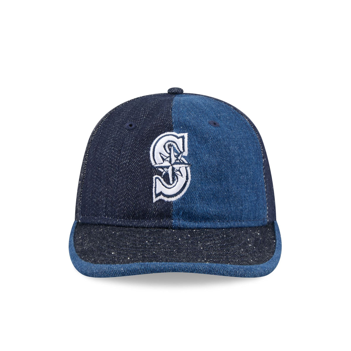 Seattle Mariners Multi-Panel Denim Retro Crown 59FIFTY Fitted Hat