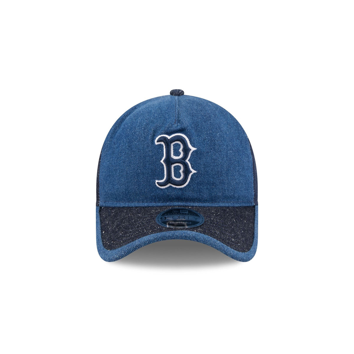 Boston Red Sox Multi-Panel Denim 9FORTY A-Frame Unstructured Adjustable Hat