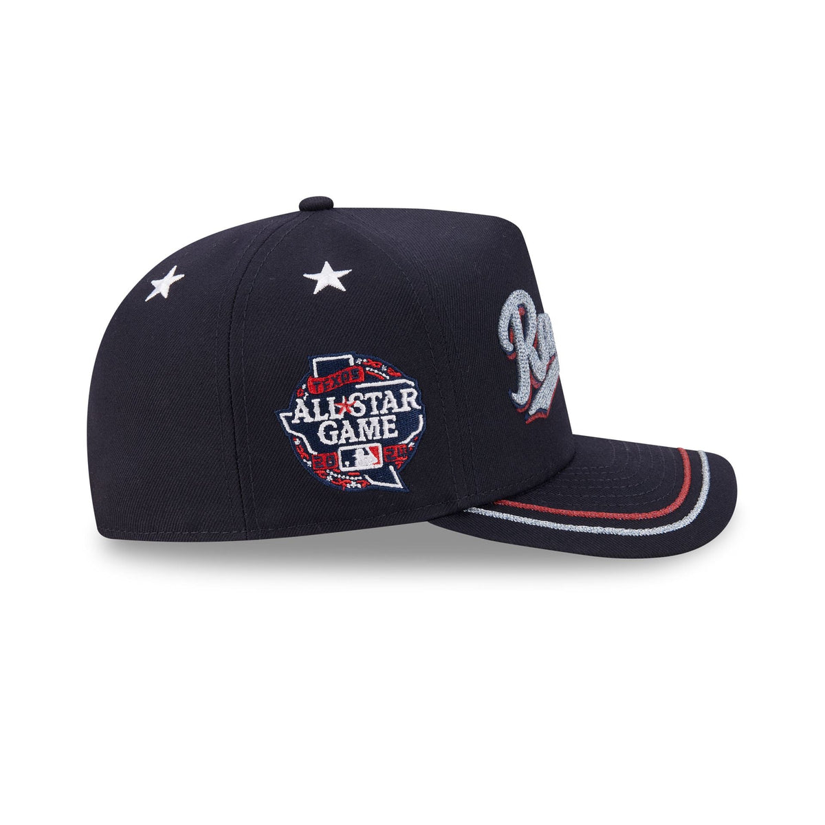 Texas Rangers All-Star Game Navy 59FIFTY A-Frame Fitted Hat