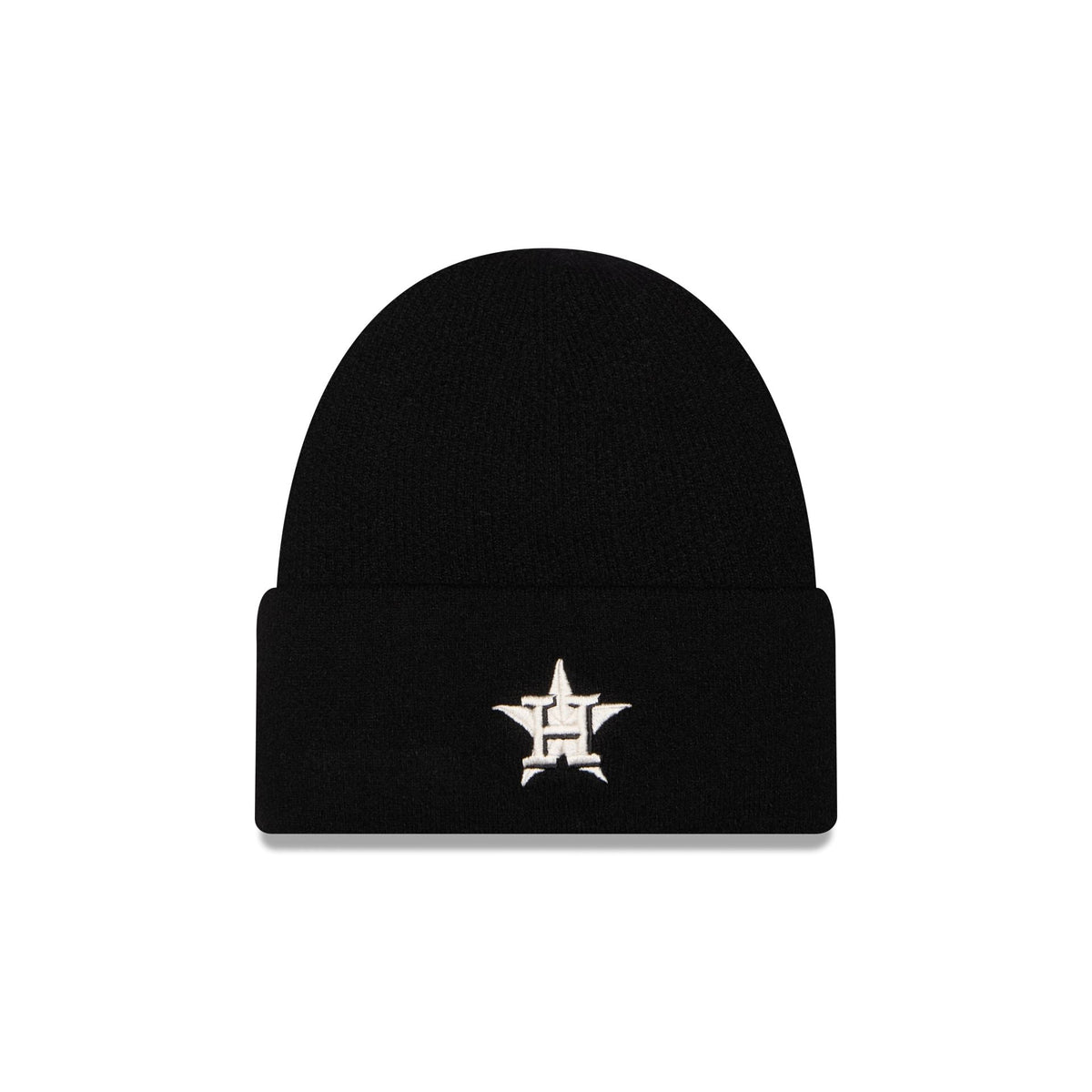 Houston Astros Cashmere Black Cuffless Knit Beanie Hat