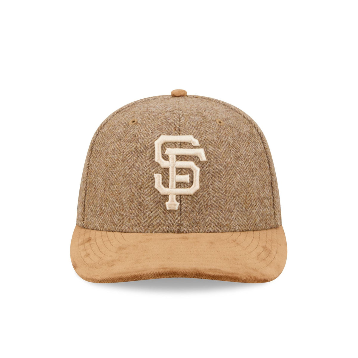 San Francisco Giants Moon Brisbane Moss Brown Visor 59FIFTY Fitted Hat