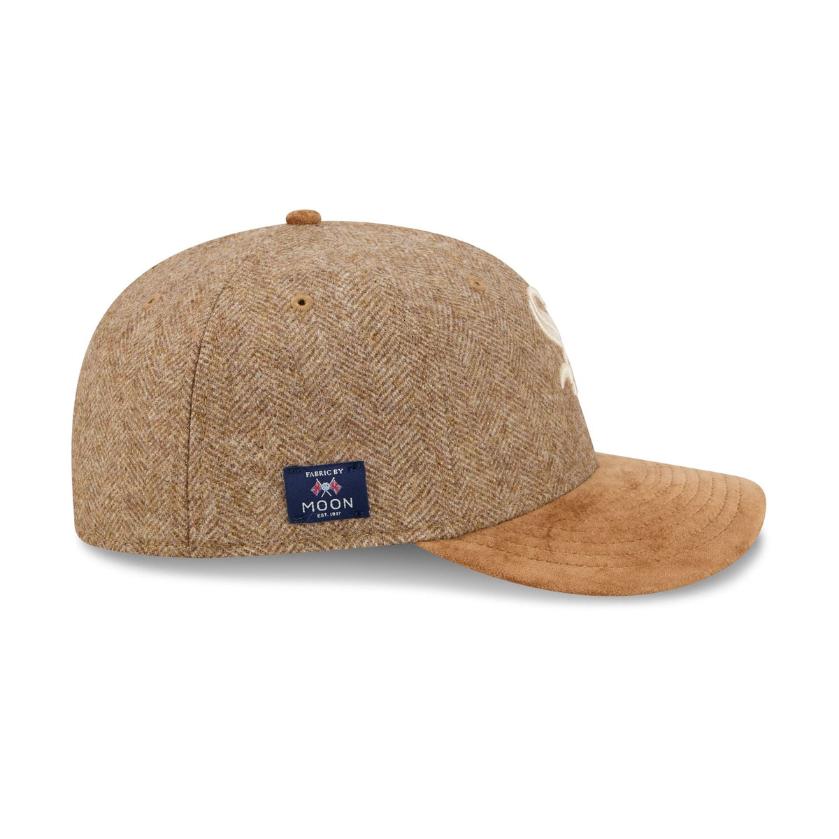 Chicago White Sox Moon Brisbane Moss Brown Visor 59FIFTY Fitted Hat