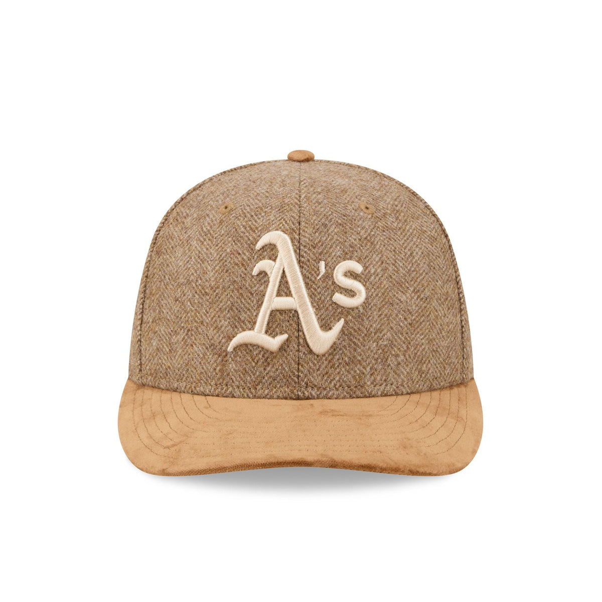 Athletics Moon Brisbane Moss Brown Visor 59FIFTY Fitted Hat