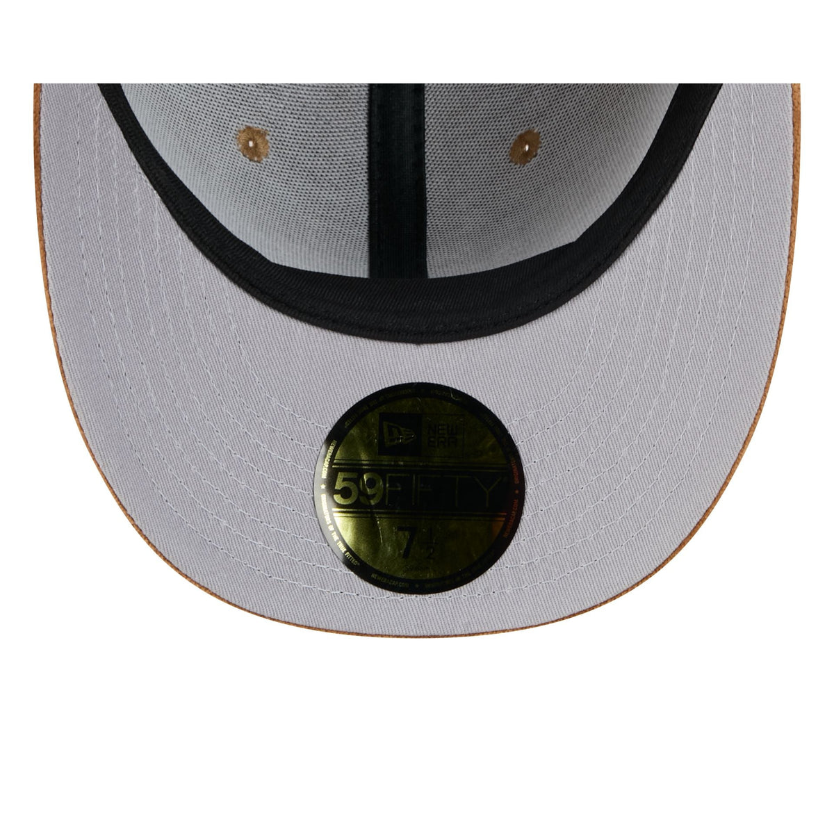Athletics Moon Brisbane Moss Brown Visor 59FIFTY Fitted Hat