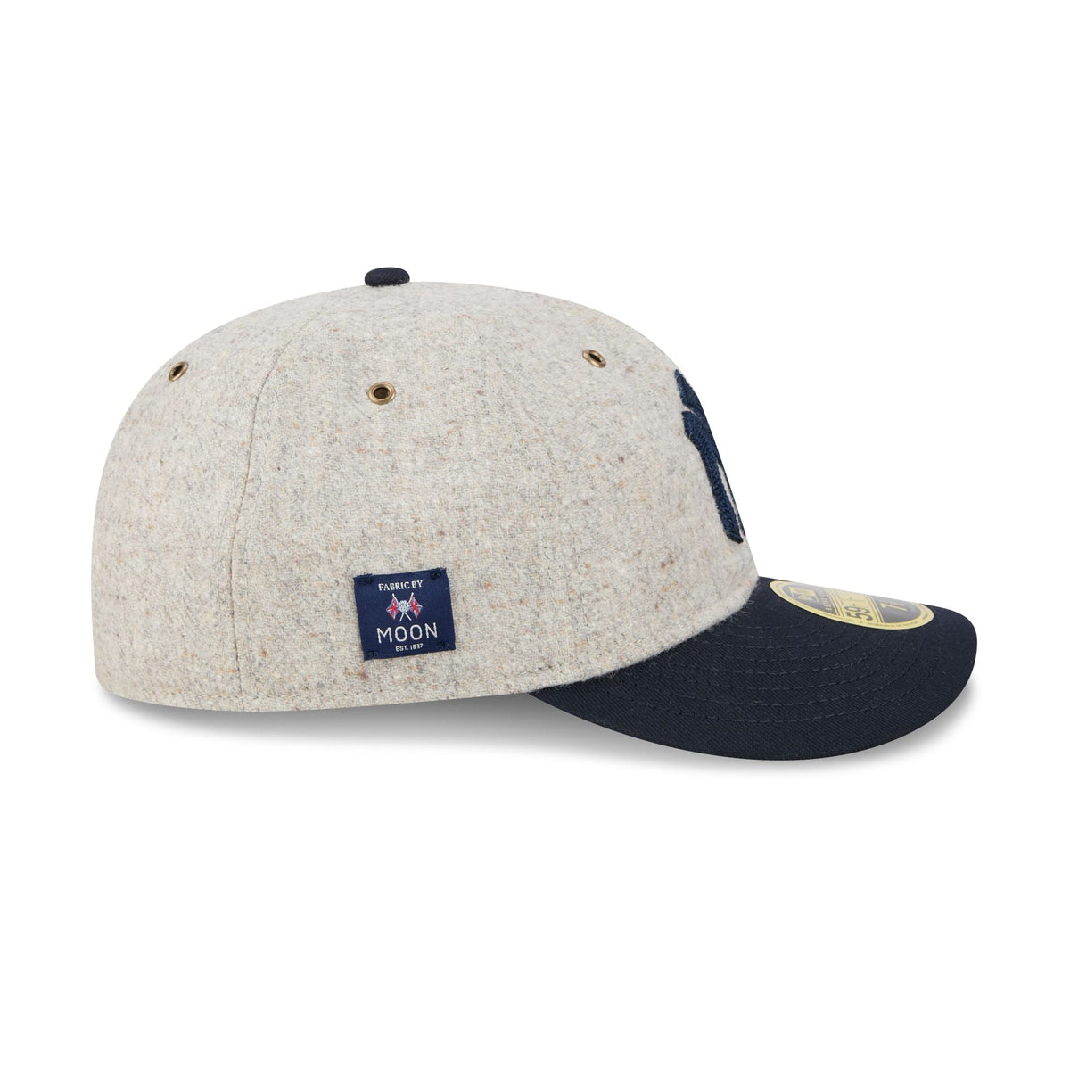 New York Yankees Moon Herringbone Retro Crown 59FIFTY Fitted Hat