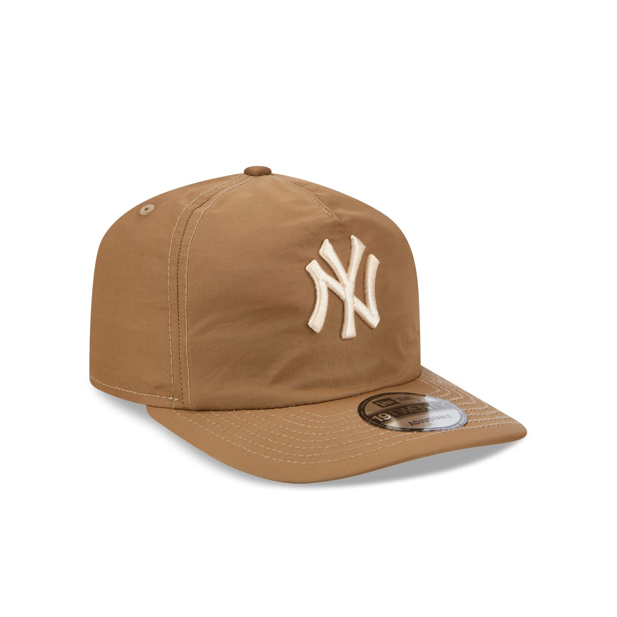 New York Yankees Nylon Brown 19TWENTY Adjustable Hat