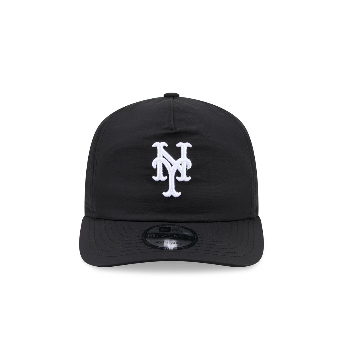 New York Mets Nylon Black 19TWENTY Adjustable Hat