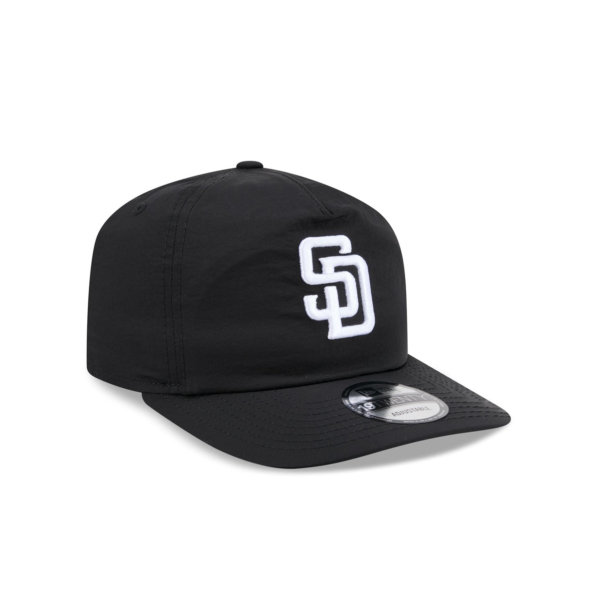 San Diego Padres Nylon Black 19TWENTY Adjustable Hat