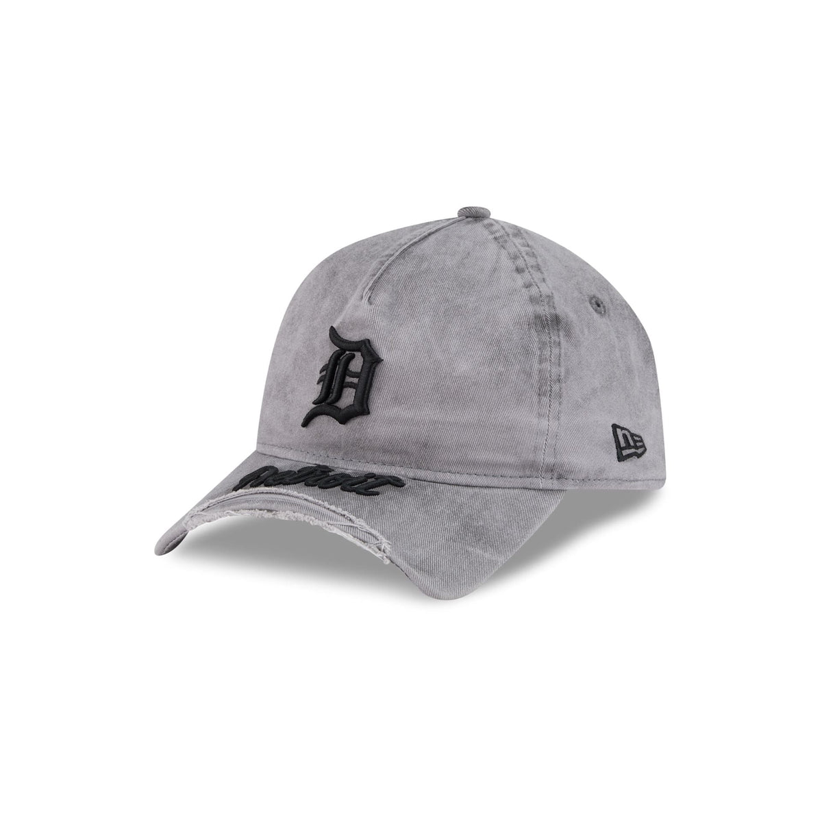 Detroit Tigers Tonal Gray 9FORTY A-Frame Unstructured Cut-Off Visor Snapback Hat