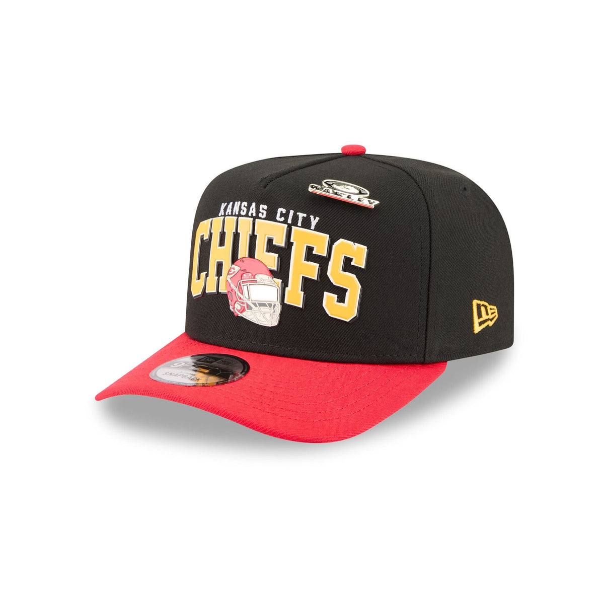 Oakley x Kansas City Chiefs Helmet 9FIFTY A-Frame Snapback Hat