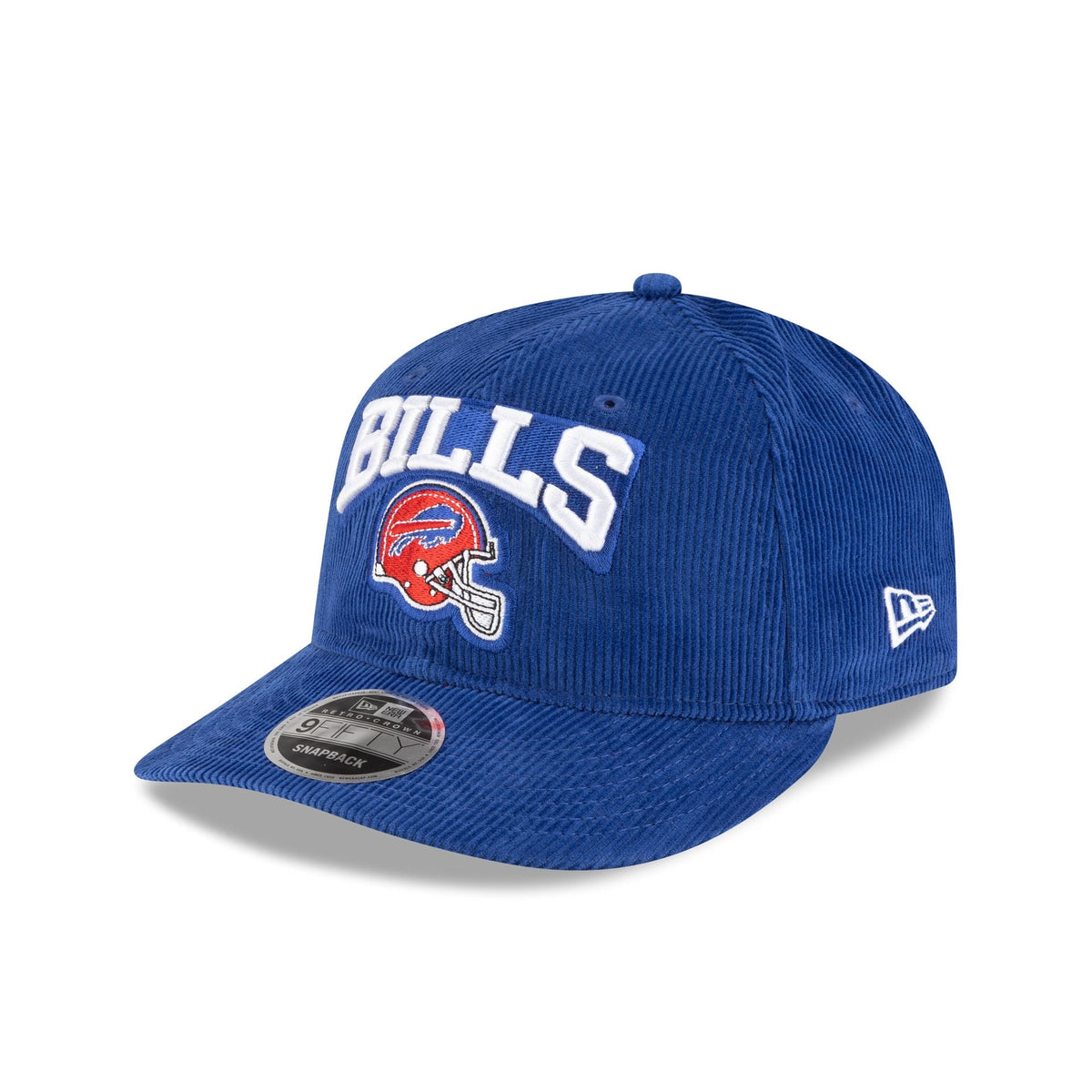 Buffalo Bills Blue Corduroy Retro Crown 9FIFTY Snapback Hat